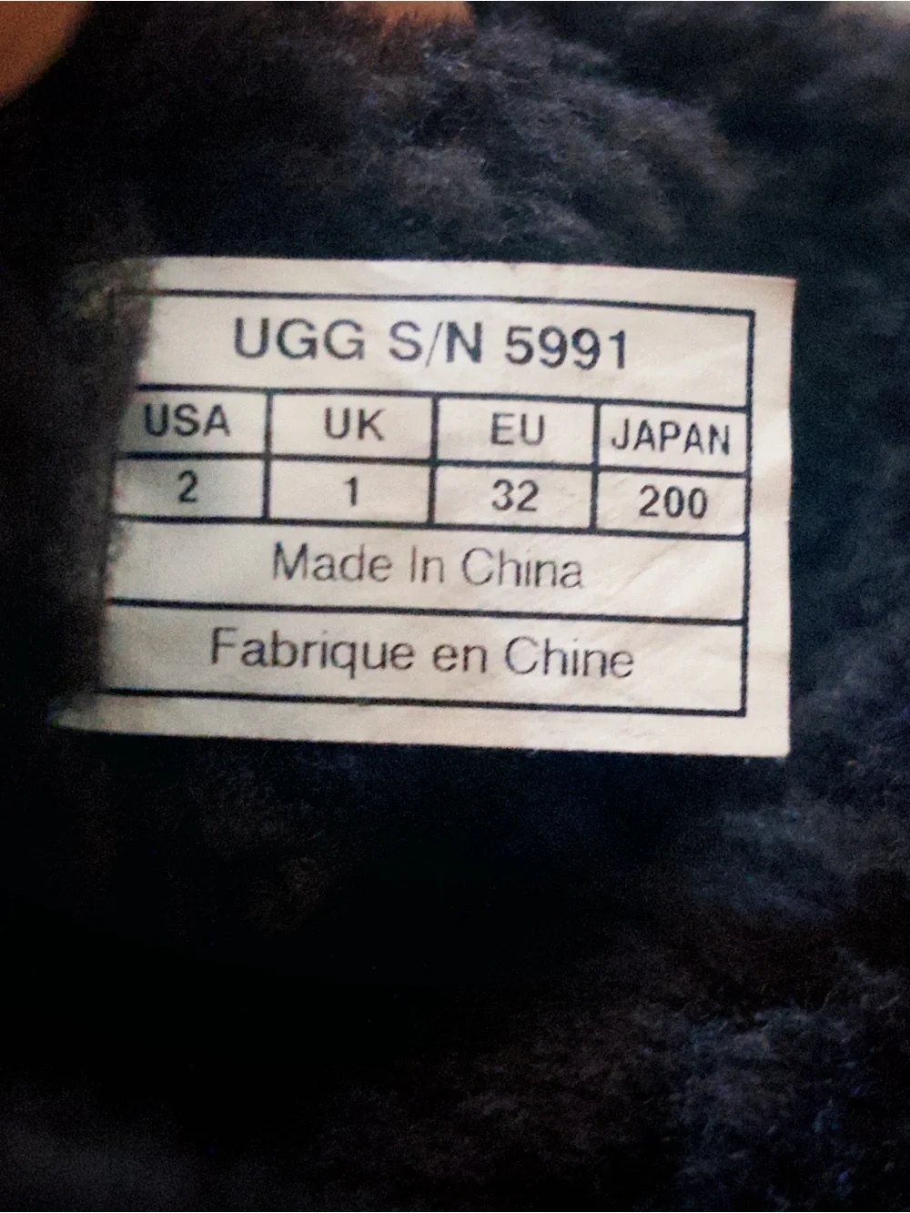 UGG Australia 5991 Bailey Button Chocolate Brown Kids